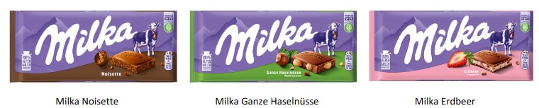 Milka Top 3