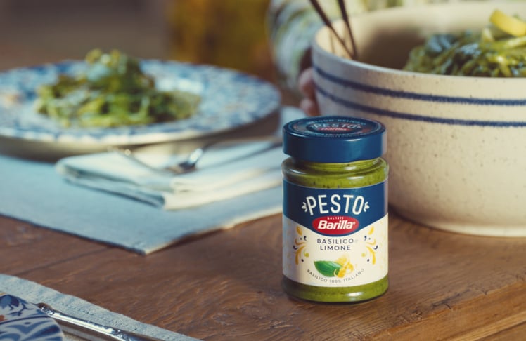 Das neue Pesto "Basilico e Limone" © Barilla