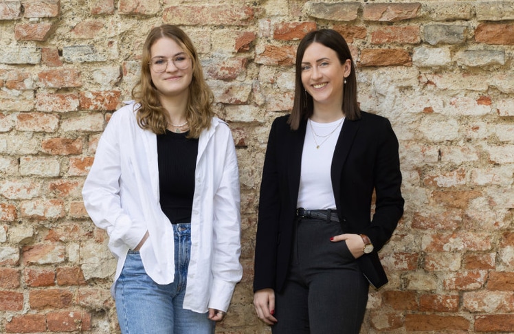 Johanna Fruth (links) und Lara Gstöttenbauer © Stephan Huger 