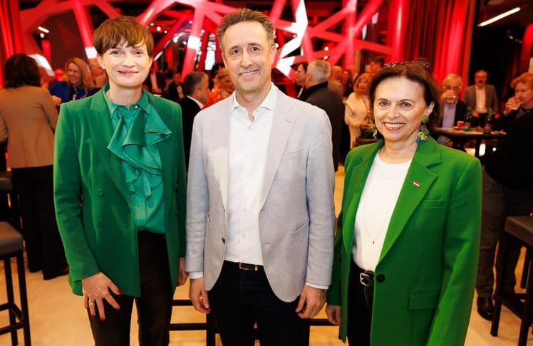 V.l.n.r.: Astrid Steharnig-Staudinger, Markus Grießler und Susanne Kraus-Winkler © WKW/Florian Wieser 