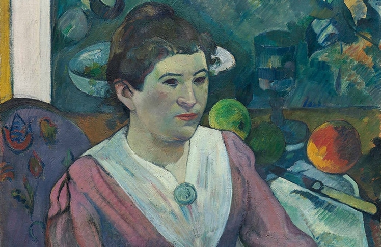 Paul Gauguin, Frau vor einem Stillleben von Cézanne, 1890 ©bpk/The Art Insitute of Chicago/Art Ressource, NY/Elyse Allen