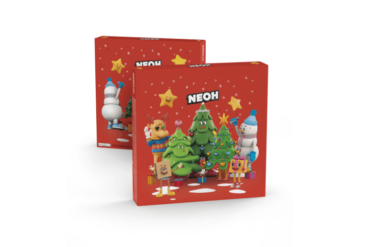 Mit dem neuen Adventkalender im Dezember 24 Tage lang Produkte von Neoh genießen © Neoh 