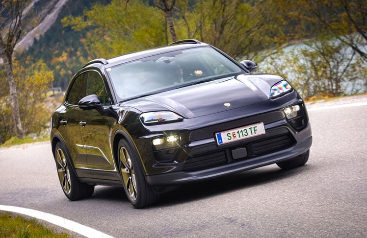 Der neue Porsche Macan bei der Doppel-E-Ausfahrt © HOUDEK PHOTOGRAPHIE für Porsche 