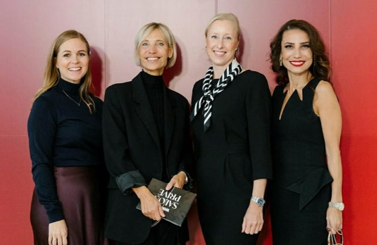 Woman Salon Privé-Team (v.l.n.r.): Melanie Zingl (Chefredakteurin Woman Magazin), Kristin Pelzl-Scheruga (Chefredakteurin Woman Balance), Kerstin Gruber (Director of Operations Woman World), Neslihan Bilgin-Kara (Geschäftsführerin Woman World) © Woman / Nicole Viktorik