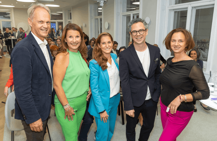 V.l.n.r.: Martin Grüll, Manuela Lindlbauer, Katharina Zeitlhofer, Philipp Maderthaner und Alexandra Eperjesi-Hefner  © LEADERSNET/ C. Mikes