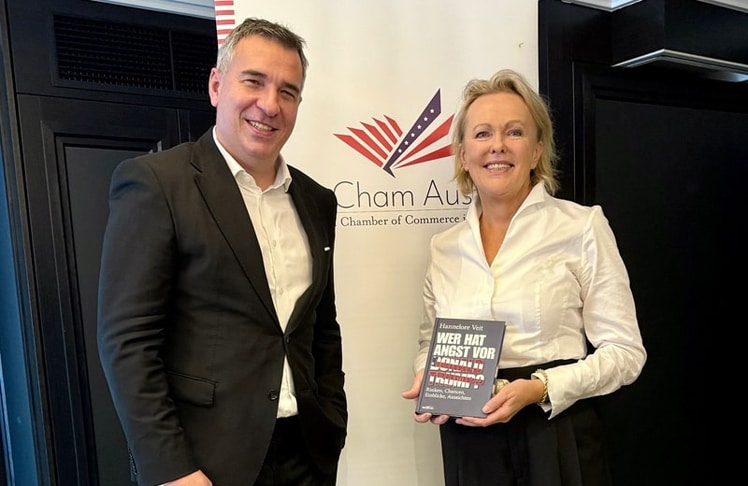 Michael Zettel und Hannelore Veit © AmCham