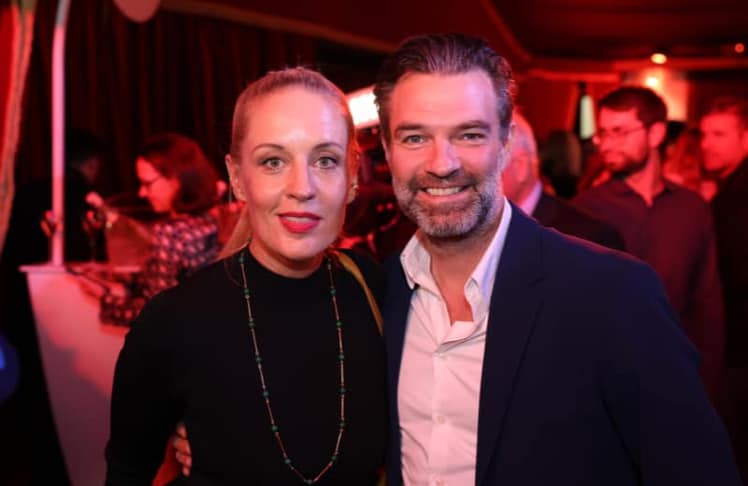 Lilian Klebow und Jakob Seeböck bei der Premiere der "Geisterstunde" © Katharina Schiffl