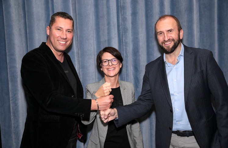 V.l.n.r.: Jürgen Bauer, Regina Loster und Andreas Ladich © LEADERSNET/G. Langegger