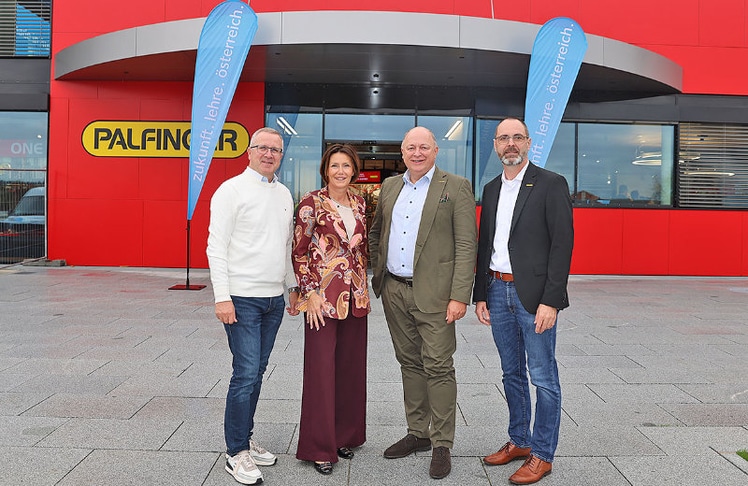 V.l.n.r.: Robert Machtlinger, Monika Sandberger, Andreas Klauser und Bernhard Eicher © LEADERSNET/U. Brandl