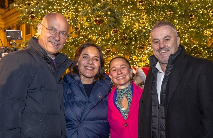 V.l.n.r.: Toni Faber, Eva Pölzl, Katrin Edtmeier und Klaus Panholzer © LEADERSNET/S. Oblak 