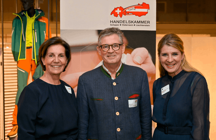 V.l.n.r.: Irene Kiefer, Urs Weber und Regine Meyer zu Starten