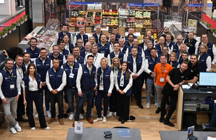 Das Metro Team bei der Alles für den Gast Messe © Metro Österreich