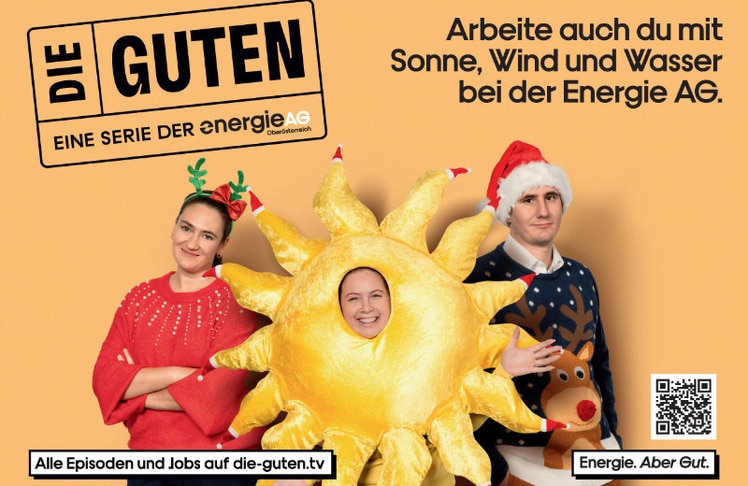 Employer Branding-Kampagne – Sonne © Energie AG 