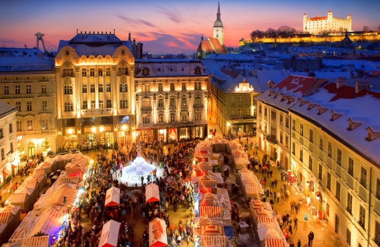 Bratislava hat gerade in der Vorweihnachtszeit viel zu bieten © visitbratislava.com