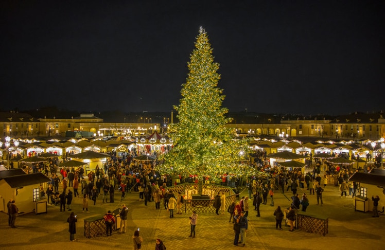 Weihnachtsmarkt Schloss Schönbrunn © LEADERSNET/S. Oblak