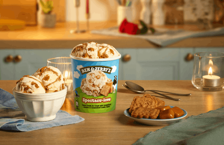 Spectacu Love wird wie jede andere Sorte von Ben & Jerry's aus fair gehandelten Zutaten hergestellt