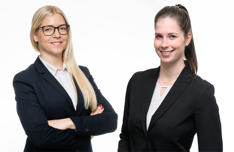 Katharina Rosteck und Jasmin Strobl