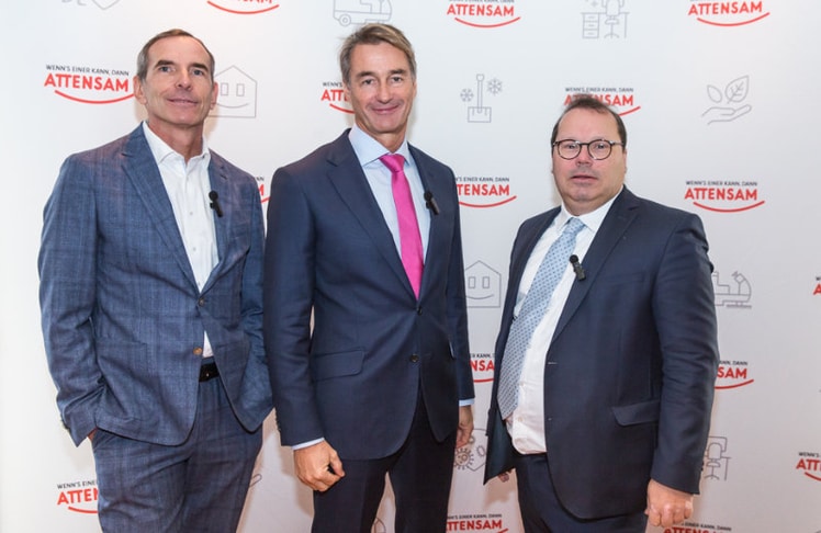 V.l.n.r.: Michael Hackl, Oliver Attensam und Peter Schrattenholzer © LEADERSNET/D. Mikkelsen