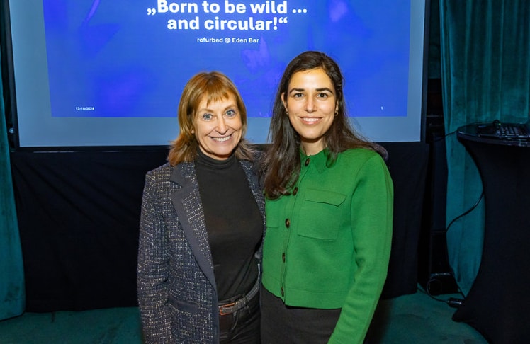 Eva Mandl (links) und Schima Labitsch © LEADERSNET/C. Mikes