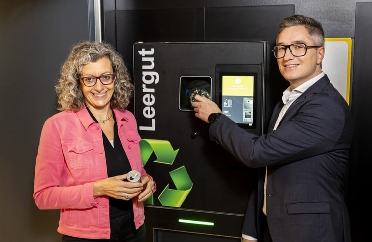 Monika Fiala und Simon Parth, Geschäftsführung Recycling Pfand Österreich © Martin Steiger