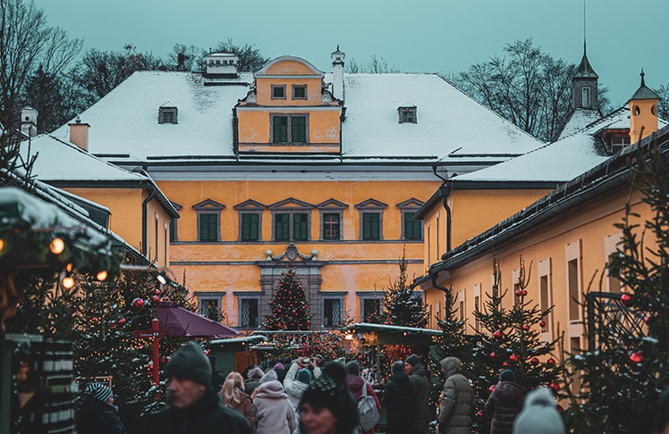 Der Hellbrunner Adventzauber um das Schloss Hellbrunn © HECHTFISCH