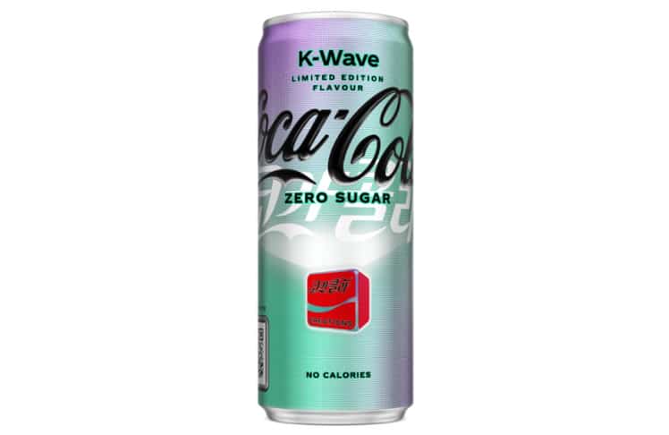 Das neue Coca-Cola K-Wave Zero Sugar © Coca-Cola 