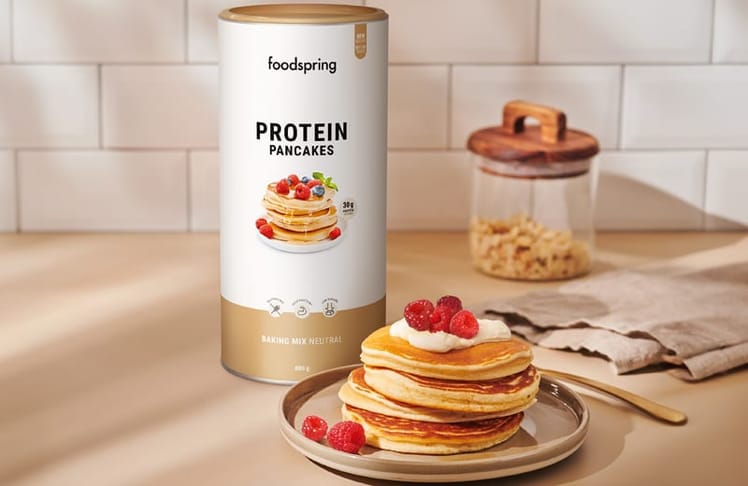 Eiweißreiche Protein Pancakes nicht nur für den Pfannkuchentag © foodspring