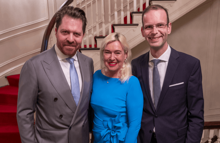 V.l.n.r.: Daniel Serafin, Petra Schneebauer und Michael Trestl © David Plakkee