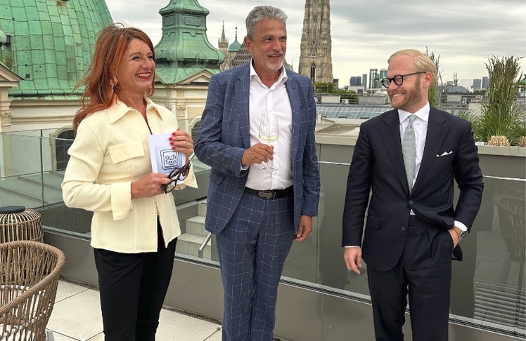 Astrid Zinniel, Werner Steiber und Christopher März © zVg