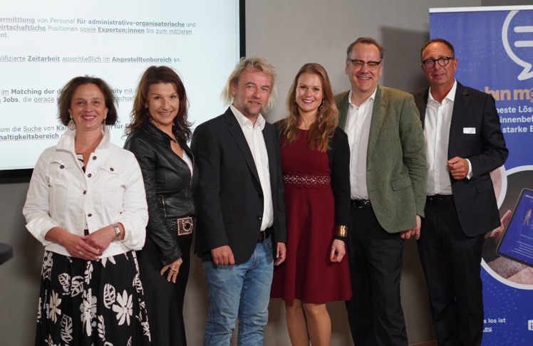 V.l.n.r.: Alexandra Eperjesi-Hefner, Manuela Lindlbauer, Alfred Barth, Barbara Stritzki, Markus Schwarz und Markus Gruber © Lindlpower 