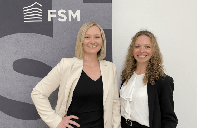  Evelyne Schober (links) und Naomi Grill © FSM