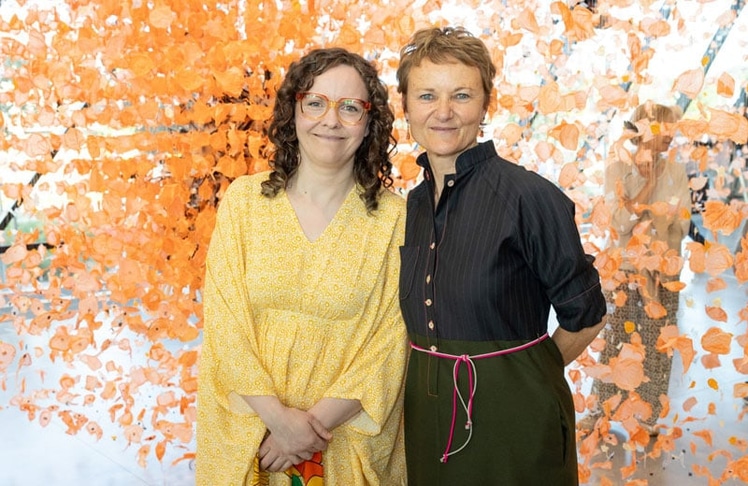 Claire Morgan (links) und Gerda Ridler © LEADERSNET/C. Holzinger
