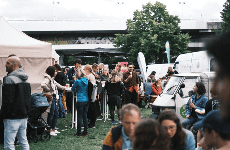 15.000 Besucher:innen pro Tag verzeichnet die Veganmania © vegan.at/Kerstin Brueller