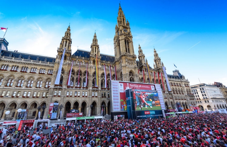 XXL Media Sports unterstützt Stadt Wien bei der Euro 2024 © Stadt Wien Marketing/XXL Media