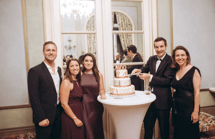 V.l.n.r.: Florian Czink (Top Spirit), Barbara Fellinger (Top Spirit), Marie Dupas (Rémy Martin), Alexandre Quintin (Rémy Martin) und Pauline Moniez Rémy Martin
© Mila.Zytka