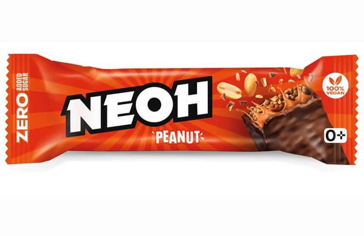 Der neue Peanut-Riegel von Neoh © NEOH 