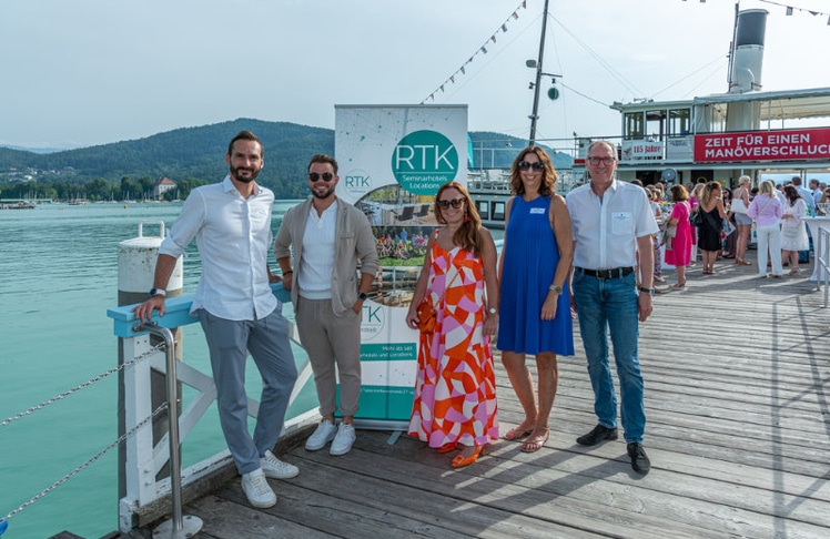 V.l.n.r.: Patrick Nunner, Daniel Dörfler, Uschi Huber, Blanka Lobner und Alfred Wieland © RTK-Löffler