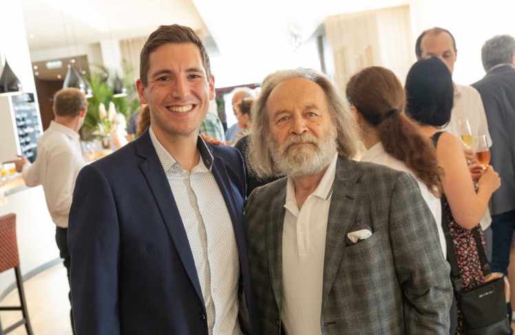 Roland Karlinger, Fachgruppengeschäftsführer WKNÖ Fachgruppe Ingenieurbüros (links) und Helmut Pichl, Obmann WKNÖ Fachgruppe Ingenieurbüros © LEADERSNET/C. Holzinger