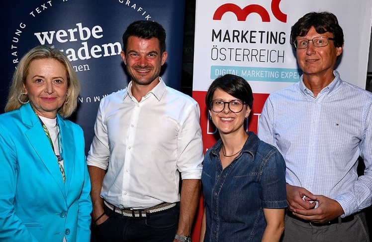 V.l.n.r.: Katharina Stummer, Jochen Kaiblinger, Regina Loster und Harald Rametsteiner © Günther Langegger 