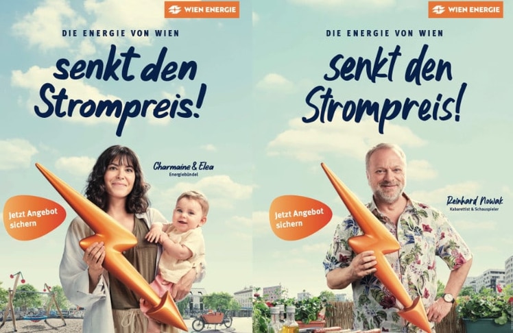 Die neue Kampagne von Wien Energie © Wien Energie