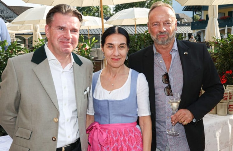 V.l.n.r.: Gerald Grünberger, Nadja Vaskovich und Ralf-Wolfgang Lothert © Franz Neumayr