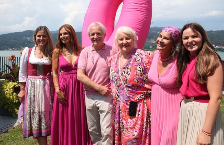 V.l.n.r.: Lizz Görgl, Bettina Weniger-Assinger, Hans Jörg Neumann, Marika Lichter, Gitta Saxx und Theresa Neumann © LEADERSNET/Kampitsch Gerhard