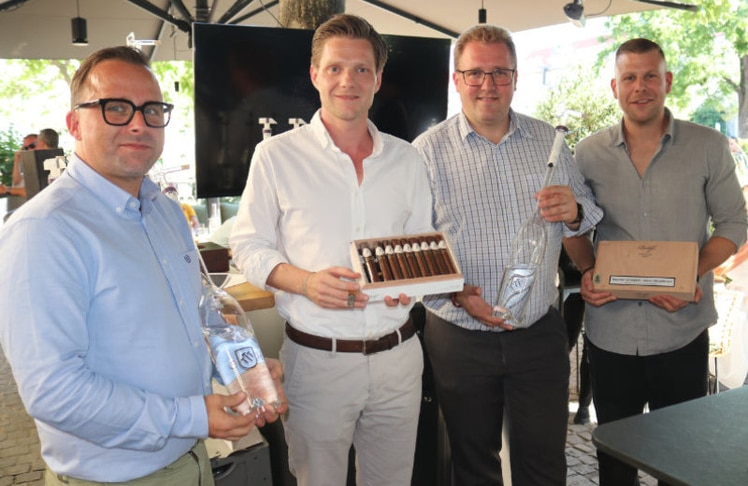 V.l.n.r.: Georg Sulzbacher, Raphael Chavanne, Dieter Kraus und Dominik Svoboda © LEADERSNET/E. Trestl