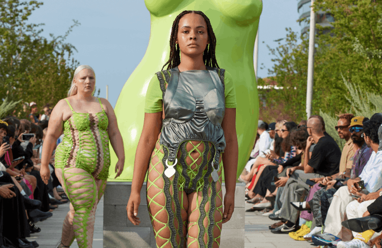 Die neue Frühjahr-/Sommer-Kollektion 2025 von Sinéad O'Dwyer präsentiert bei der Copenhagen Fashion Week © James Cochrane