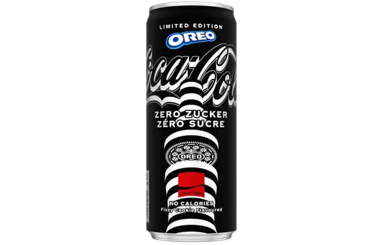 Coca-Cola Oreo Zero Sugar Limited Edition in der 250ml-Dose © 2024 The Coca-Cola Company