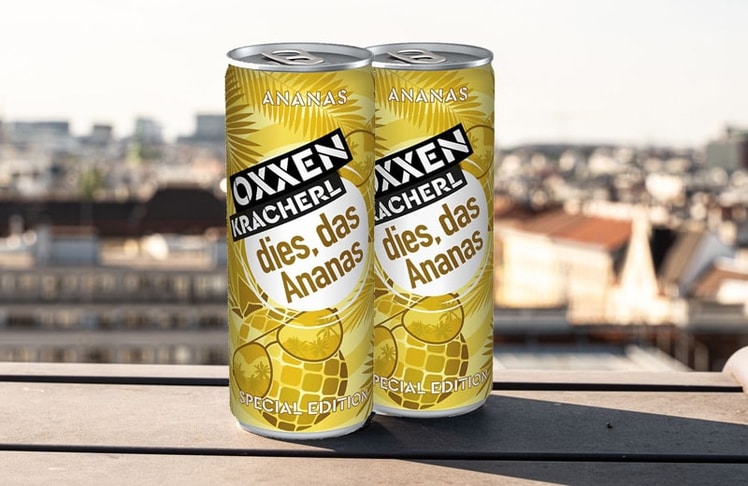 So sieht die die Oxxenkracherl-Sommeredition aus. © PENNY