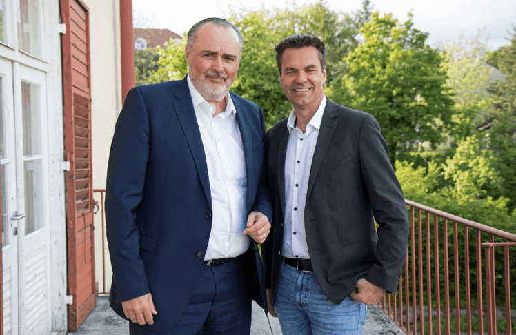 Landeshauptmann und Tourismusreferent Hans Peter Doskozil (l.) und Geschäftsführer von Burgenland Tourismus Didi Tunkel © Landesmedienservice Burgenland