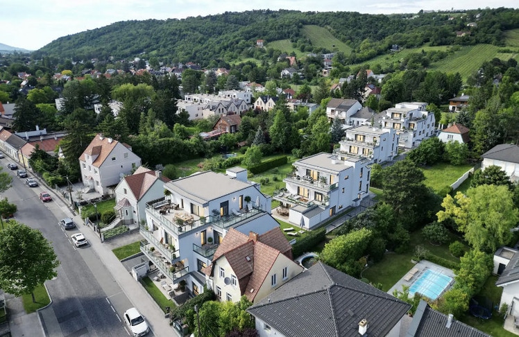 Wohnungen beim Bisamberg gehen in den Vorverkauf © Glorit