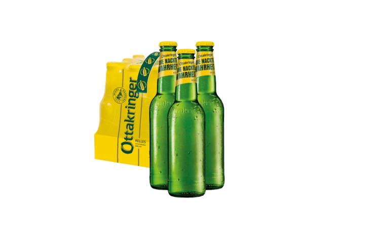 Die 0,33-l-Einwegflasche Ottakringer Helles zieht blank © Ottakringer/ The GuardiansofSocialMedia