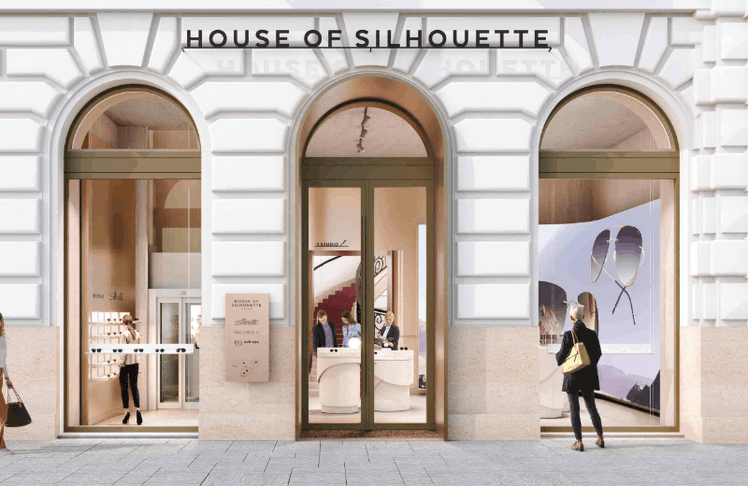 Der neue Store der Silhouette Group befindet sich in der Herrengasse 1 im ersten Wiener Bezirk  © Silhouette Group